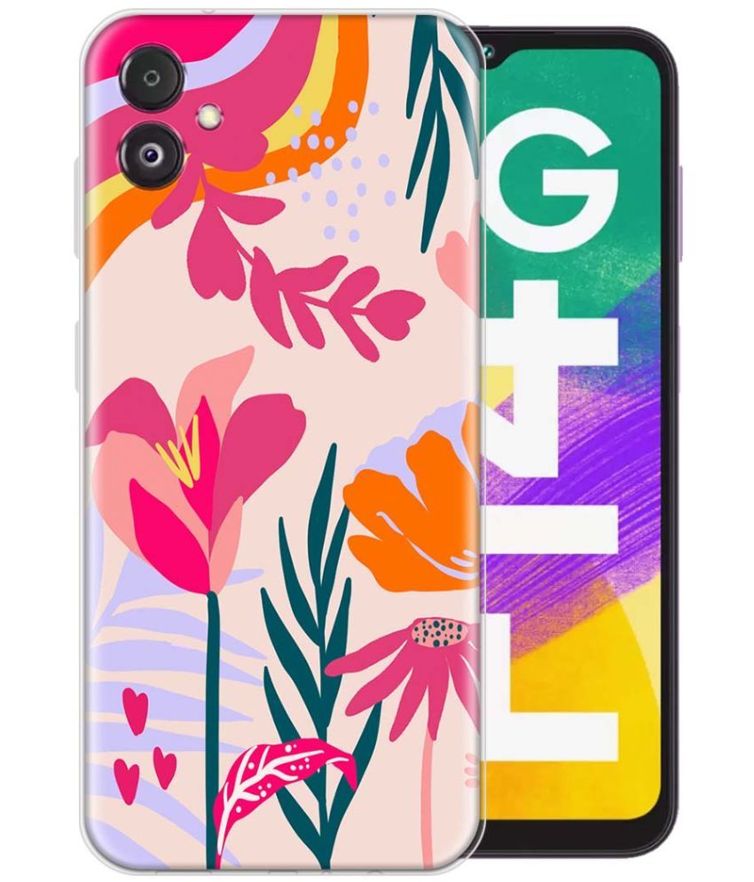     			Fashionury Multicolor Printed Back Cover Silicon Compatible For Samsung Galaxy F14 5G ( Pack of 1 )