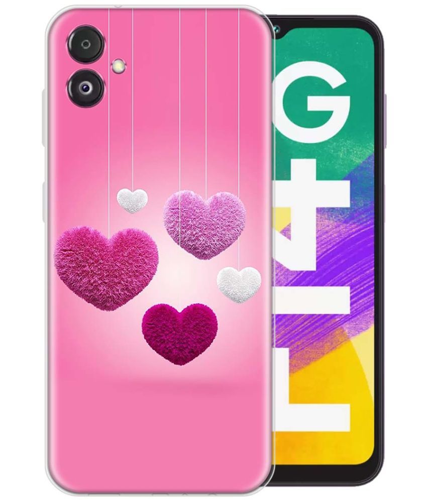     			Fashionury Multicolor Printed Back Cover Silicon Compatible For Samsung Galaxy F14 5G ( Pack of 1 )