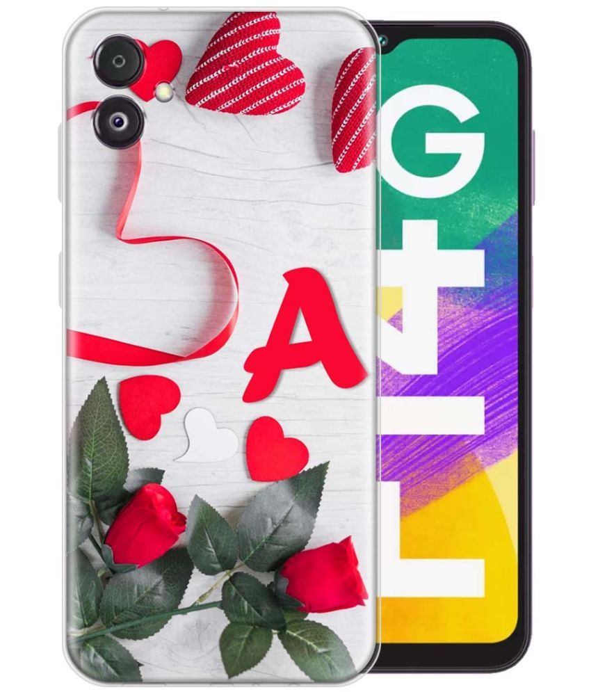     			Fashionury Multicolor Printed Back Cover Silicon Compatible For Samsung Galaxy F14 5G ( Pack of 1 )