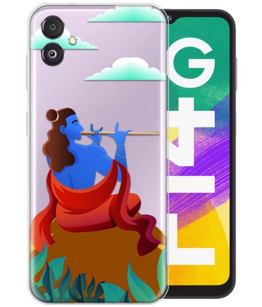     			Fashionury Multicolor Printed Back Cover Silicon Compatible For Samsung Galaxy F14 5G ( Pack of 1 )