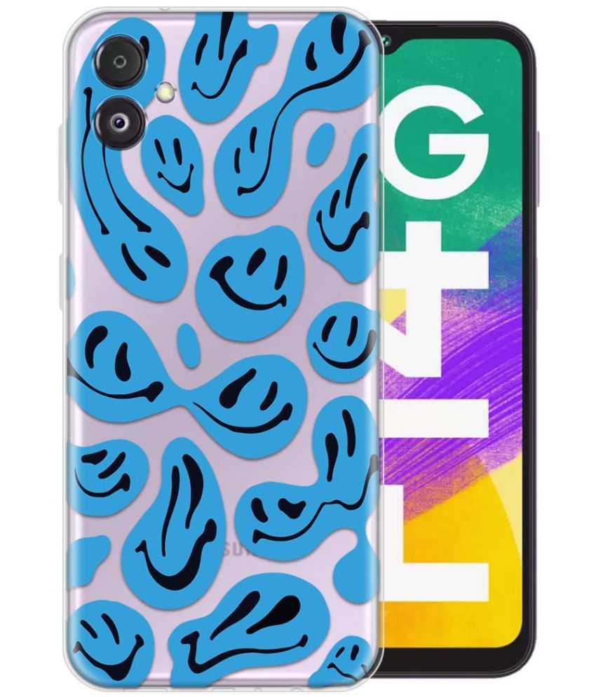     			Fashionury Multicolor Printed Back Cover Silicon Compatible For Samsung Galaxy F14 5G ( Pack of 1 )