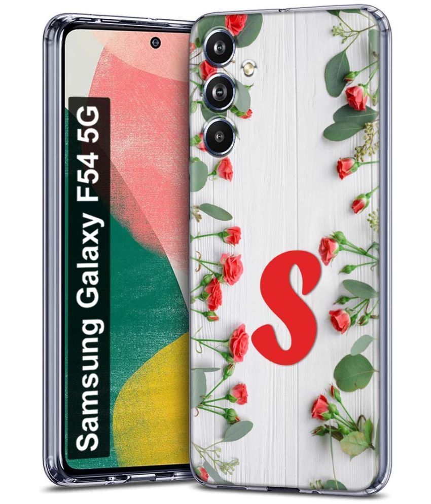     			Fashionury Multicolor Printed Back Cover Silicon Compatible For Samsung Galaxy F54 5G ( Pack of 1 )