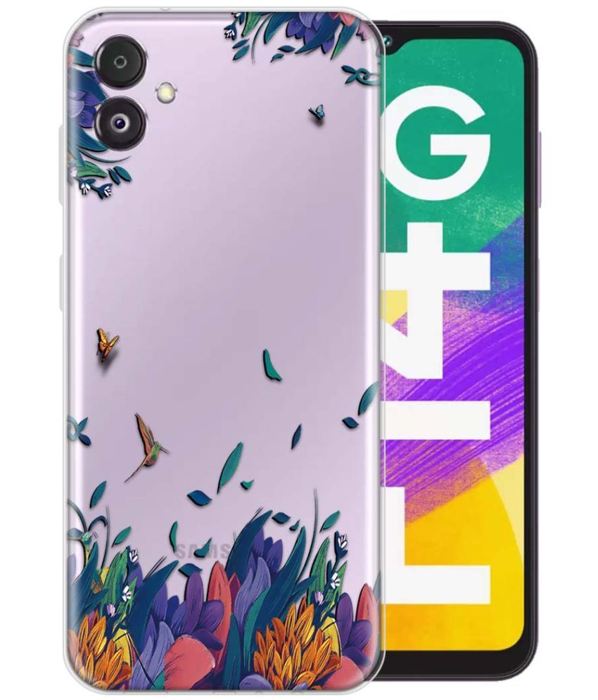     			Fashionury Multicolor Printed Back Cover Silicon Compatible For Samsung Galaxy F14 5G ( Pack of 1 )