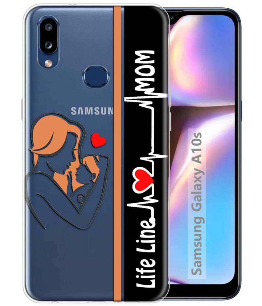     			Fashionury Multicolor Printed Back Cover Silicon Compatible For Samsung Galaxy A10s ( Pack of 1 )