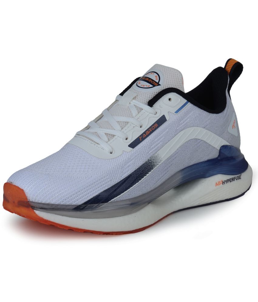     			Abros ASSG1289 White Men's Sports Running Shoes
