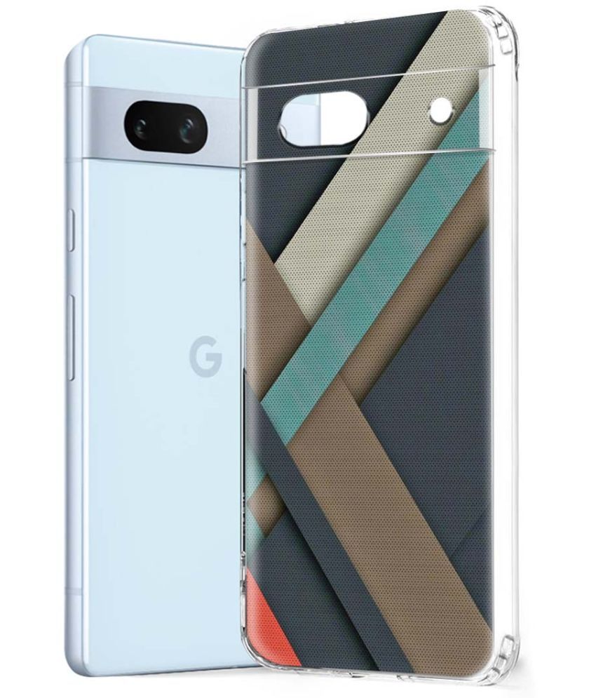     			Fashionury Multicolor Printed Back Cover Silicon Compatible For Google Pixel 7A ( Pack of 1 )