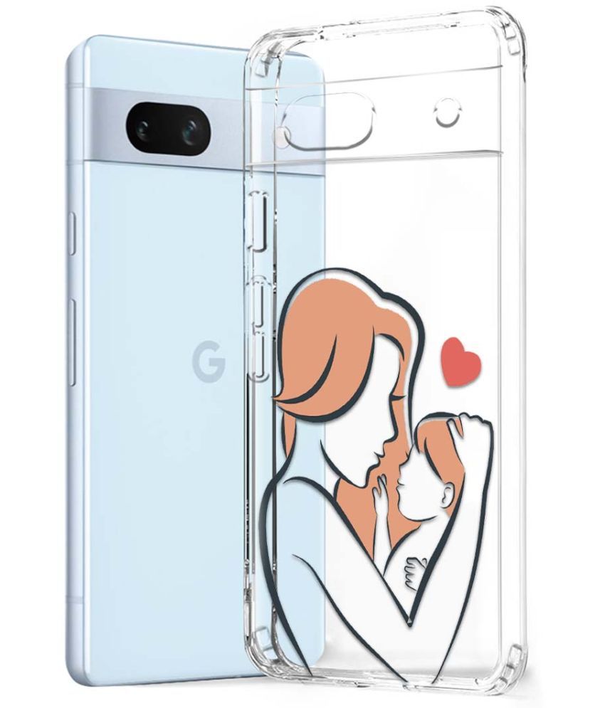     			Fashionury Multicolor Printed Back Cover Silicon Compatible For Google Pixel 7A ( Pack of 1 )