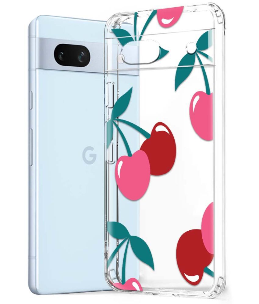     			Fashionury Multicolor Printed Back Cover Silicon Compatible For Google Pixel 7A ( Pack of 1 )