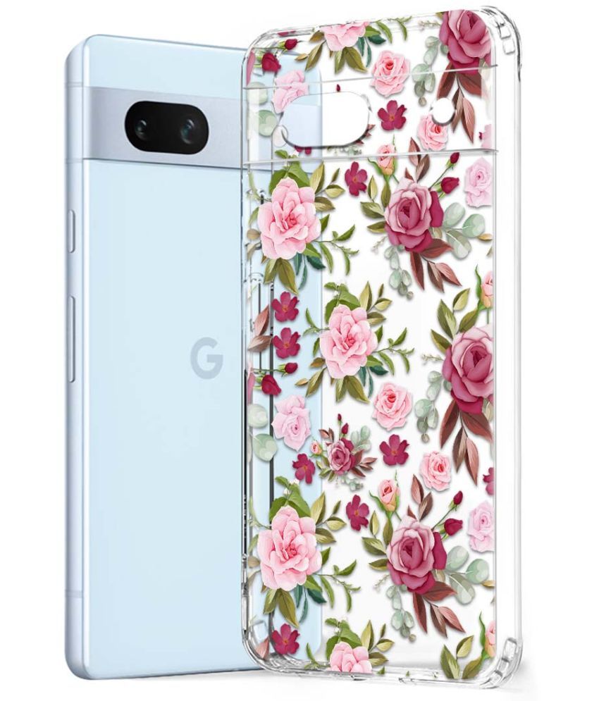     			Fashionury Multicolor Printed Back Cover Silicon Compatible For Google Pixel 7A ( Pack of 1 )