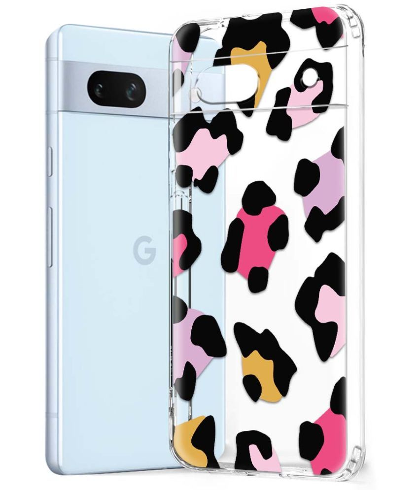     			Fashionury Multicolor Printed Back Cover Silicon Compatible For Google Pixel 7A ( Pack of 1 )