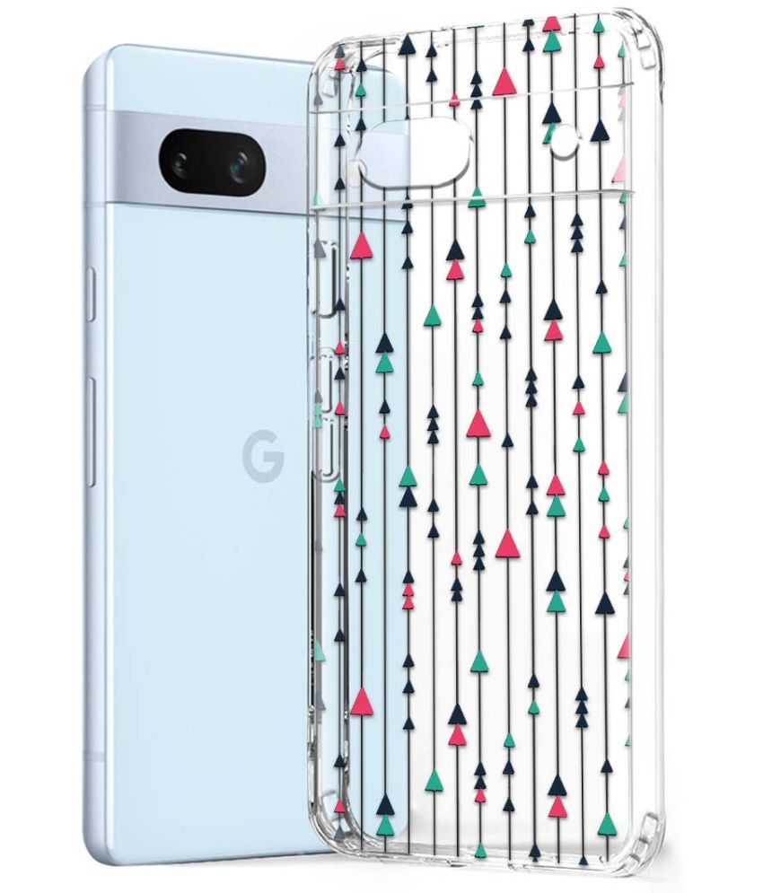     			Fashionury Multicolor Printed Back Cover Silicon Compatible For Google Pixel 7A ( Pack of 1 )