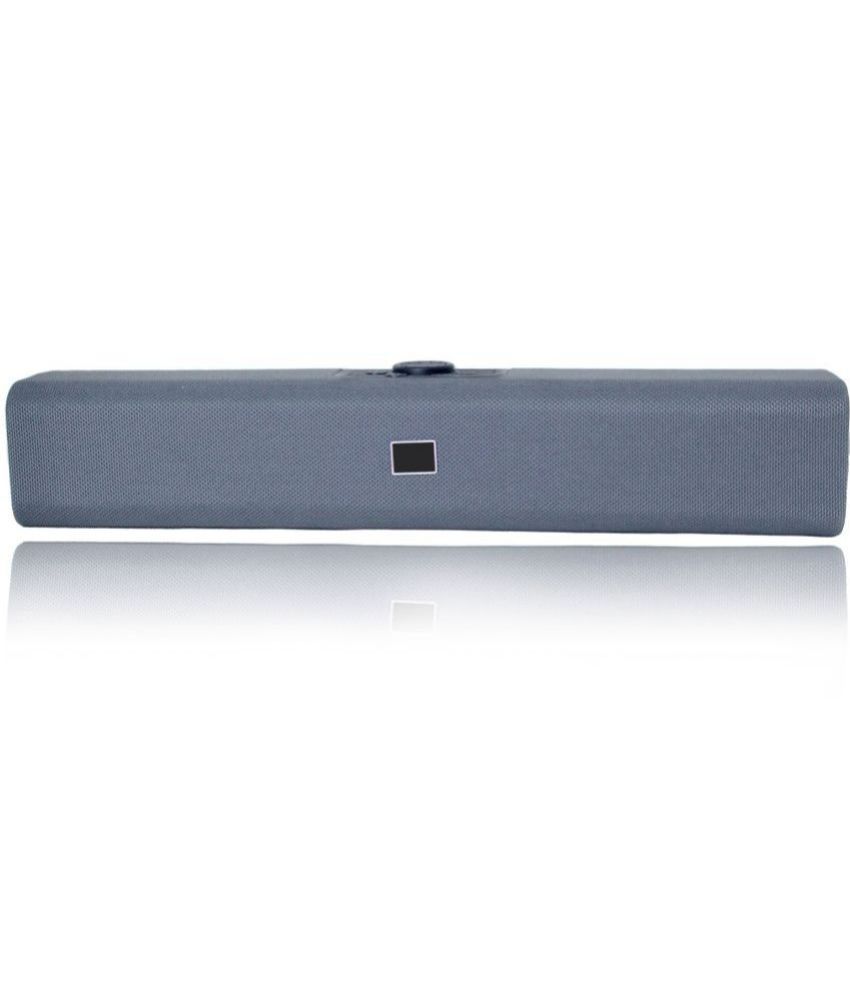     			Musify Wireless soundbar 15 W Bluetooth Speaker Bluetooth V 5.2 with USB,SD card Slot,Aux,3D Bass Playback Time 8 hrs Grey