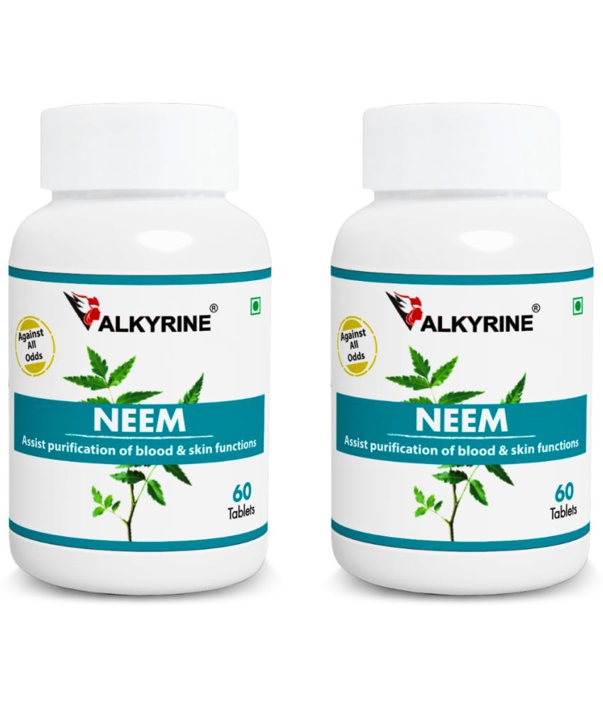    			VALKYRINE Neem, For Acne & Pimples Tablet 120 no.s