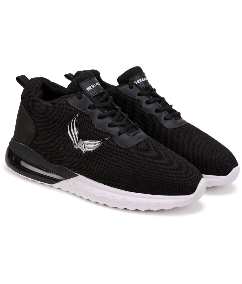     			Bersache Men Casual Shoes Black Men's Outdoor Shoes