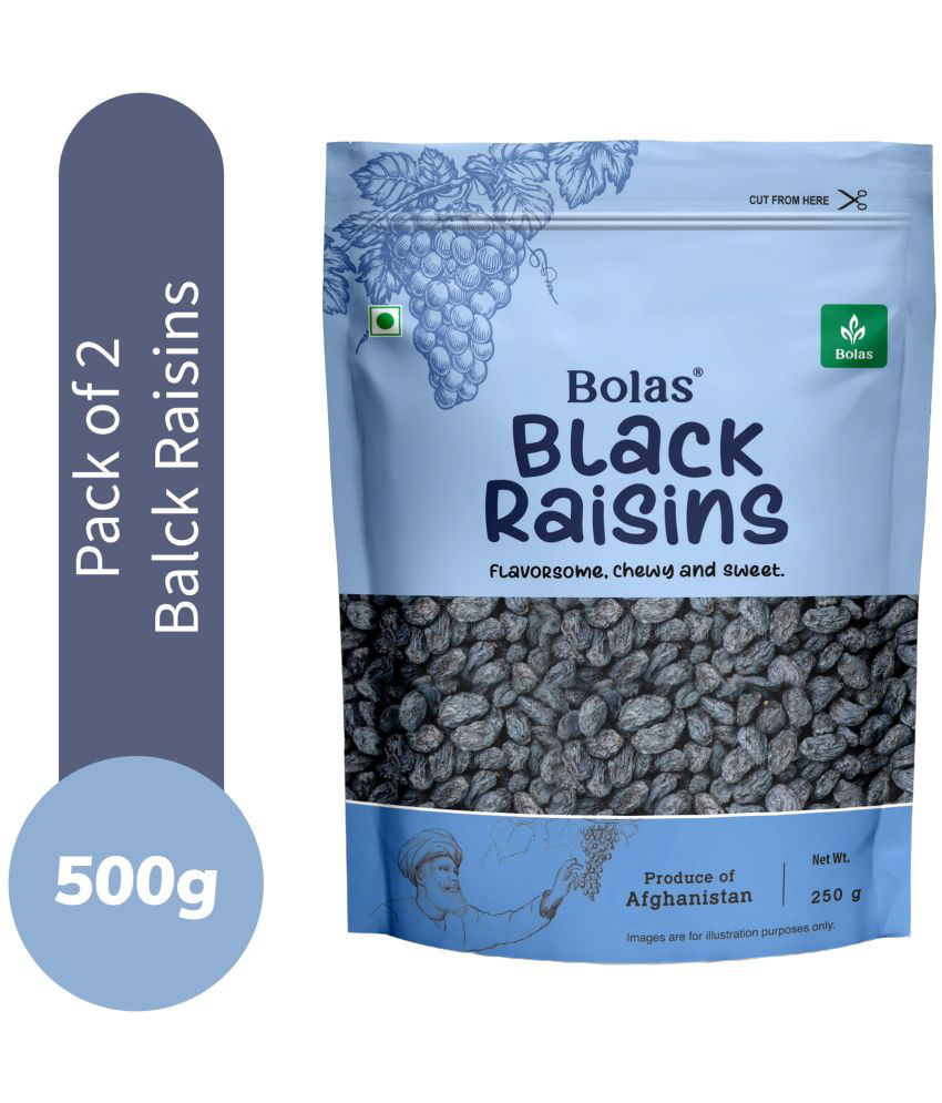     			Bolas Black Raisins 500g (250gx2)
