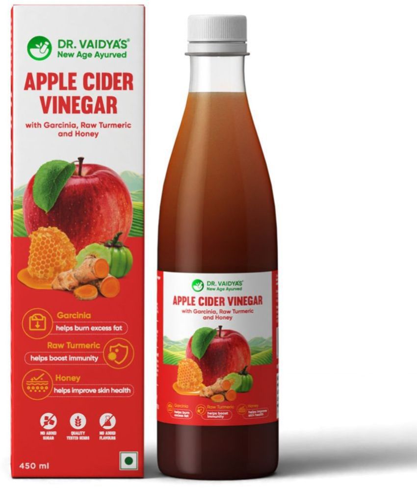     			Dr. Vaidya's Apple Cider Vinegargarcinia, Raw Turmeric & Honey Supports Weight Management Pack of 1