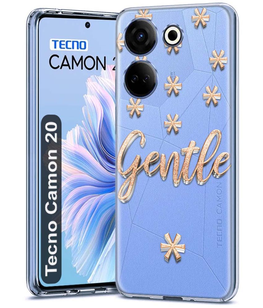     			Fashionury Multicolor Printed Back Cover Silicon Compatible For Tecno Camon 20 ( Pack of 1 )