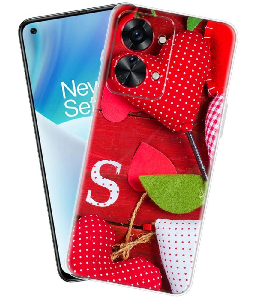     			Fashionury Multicolor Printed Back Cover Silicon Compatible For OnePlus Nord 2T 5G ( Pack of 1 )