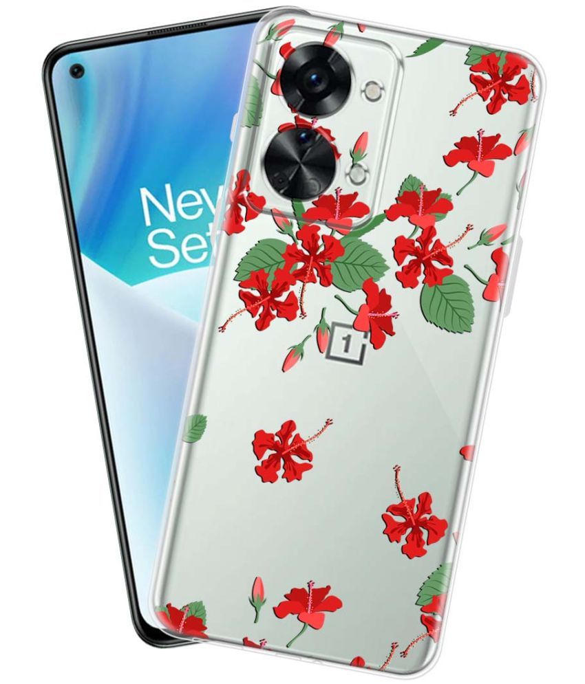     			Fashionury Multicolor Printed Back Cover Silicon Compatible For OnePlus Nord 2T 5G ( Pack of 1 )