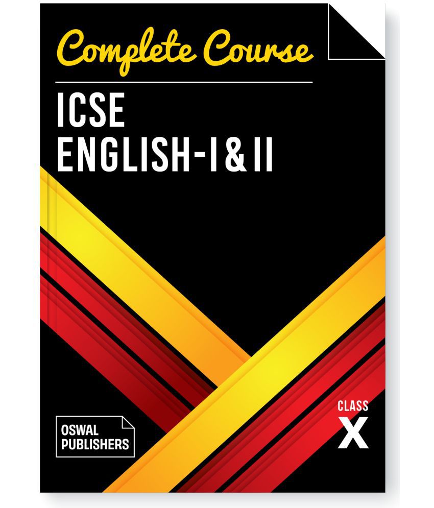     			Oswal Complete Course English I & II for ICSE Class 10 : Reference Book English Language and Literature