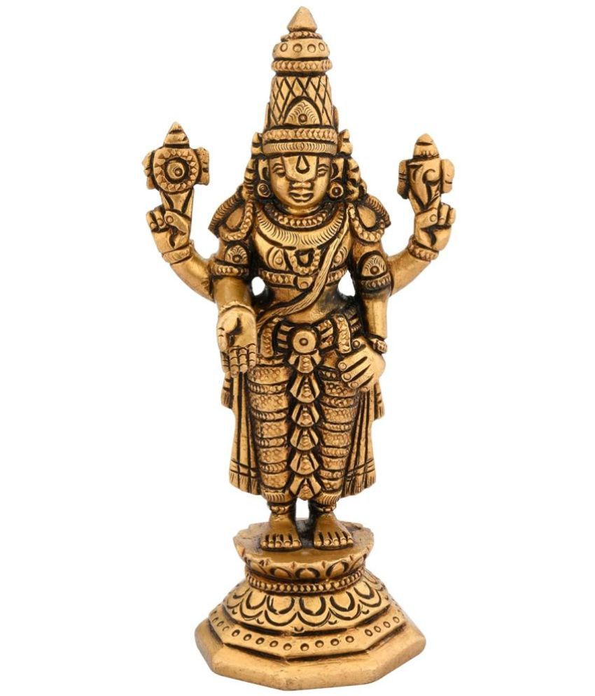     			Shreeyaash Brass Balaji Idol ( 14 cm )