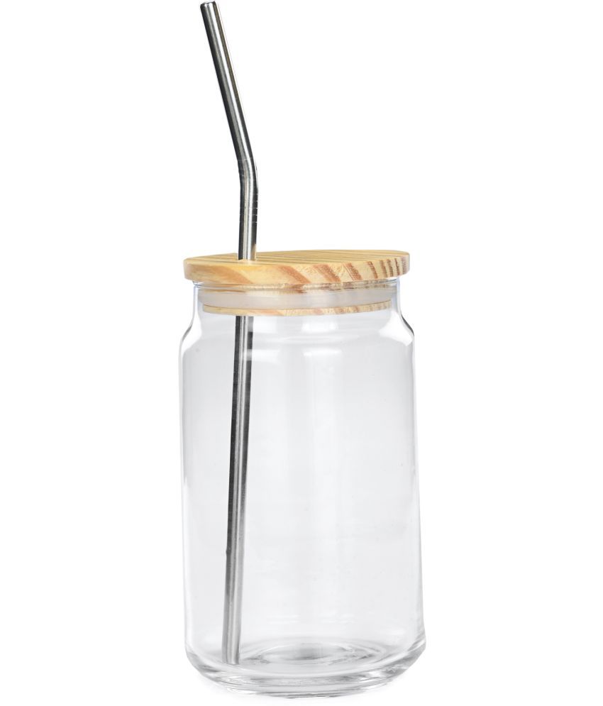     			Somil Serving Tumblers Glass Transparent Oil Container ( Set of 1 )