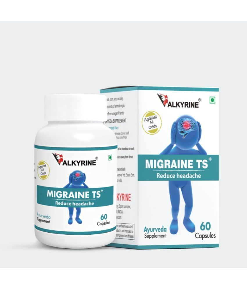     			VALKYRINE Capsules For Headache ( Pack Of 2 )