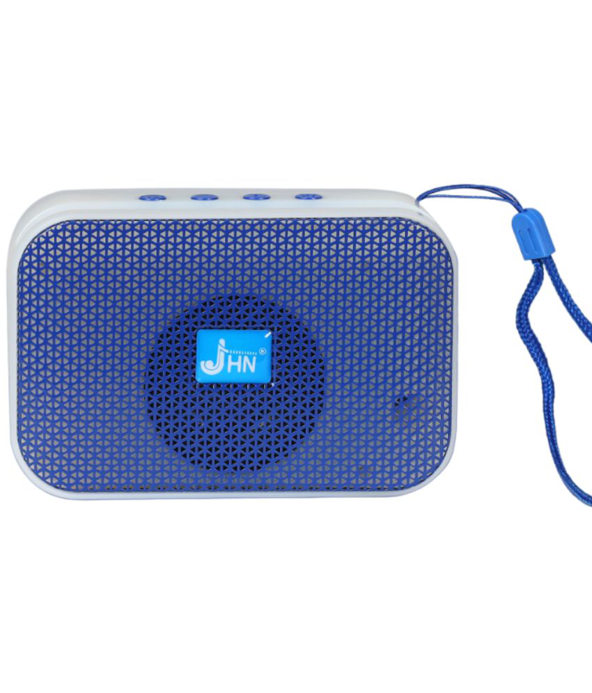     			jhn JHN-786 10 W Bluetooth Speaker Bluetooth v5.0 with USB,SD card Slot Playback Time 8 hrs Blue