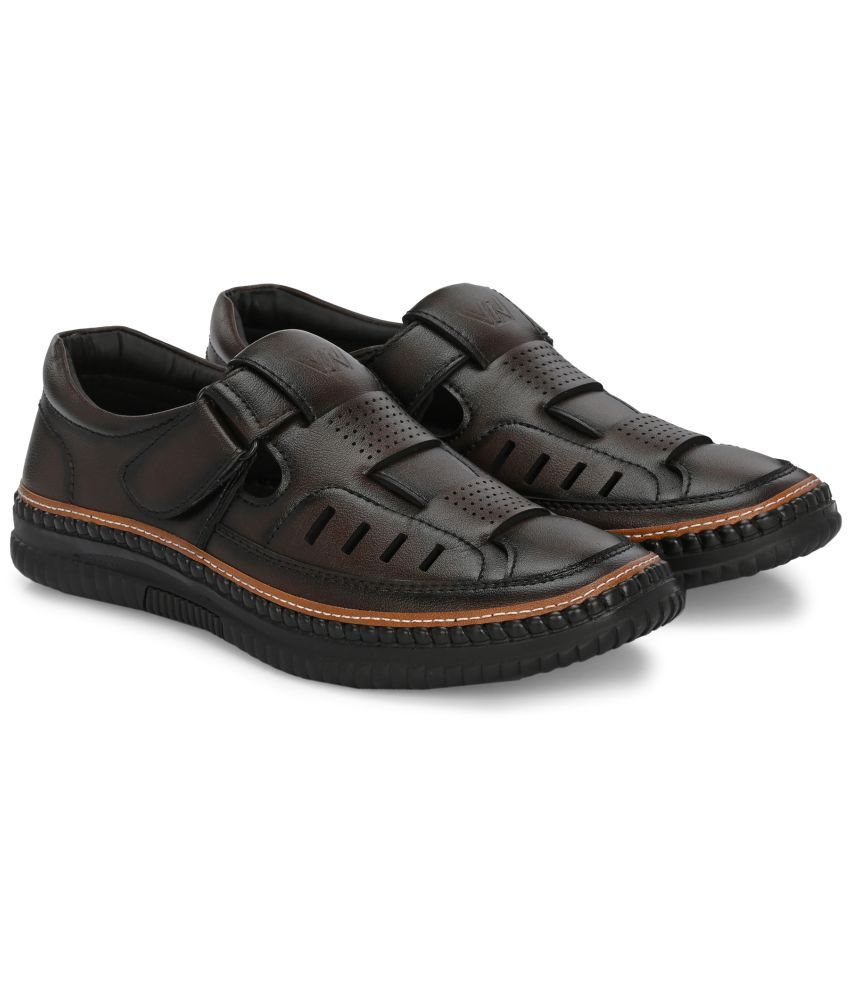     			viv - Brown Men's Sandals