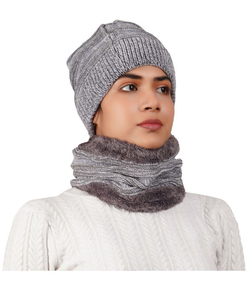 Modern Men valdez Gray Woollen Mens Cap ( Pack of 1 ) - Gray 2025 at ShopCircuit | ONDC