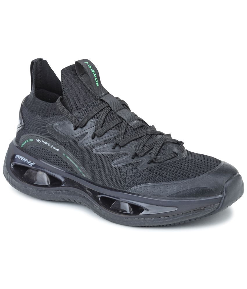     			ABROSE ASSG1302 Black Men's Sports Running Shoes