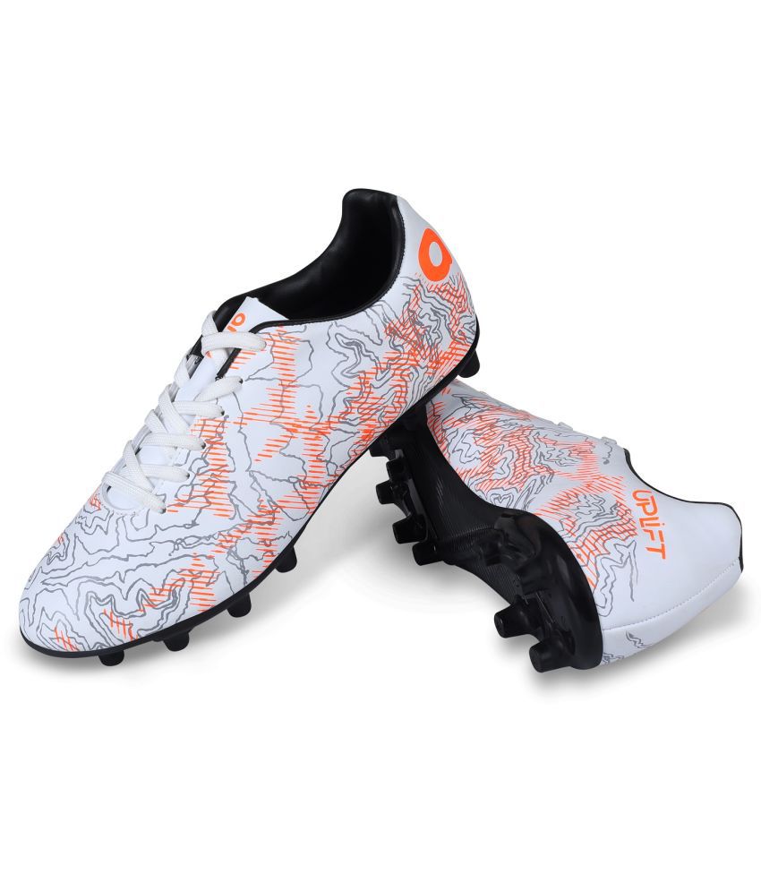     			Aivin Uplift 2.0 White Football Shoes