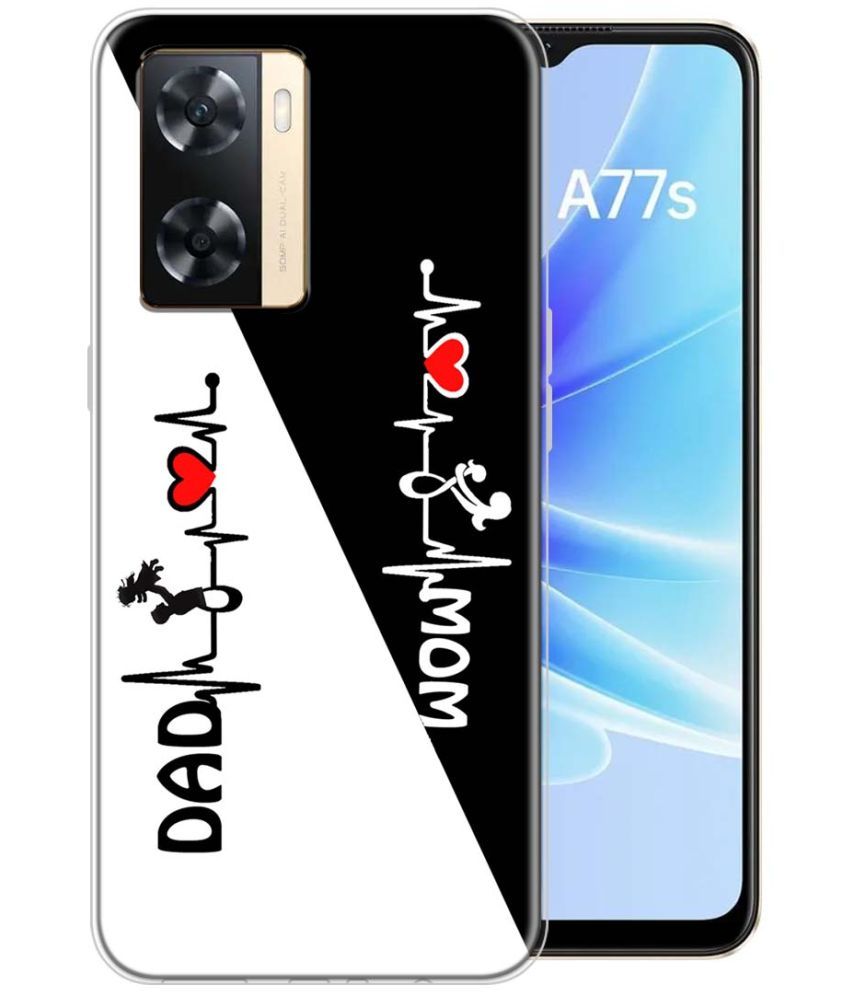     			Fashionury Multicolor Printed Back Cover Silicon Compatible For Oppo A77S ( Pack of 1 )