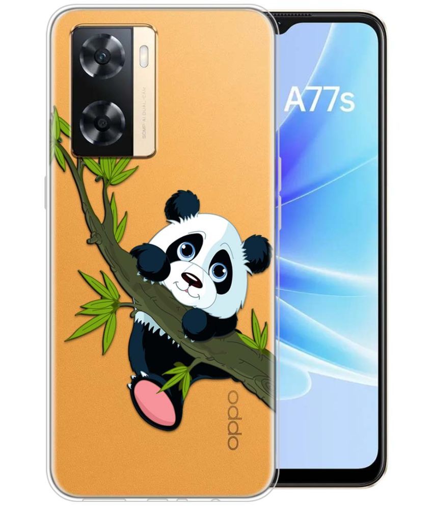     			Fashionury Multicolor Printed Back Cover Silicon Compatible For Oppo A77S ( Pack of 1 )