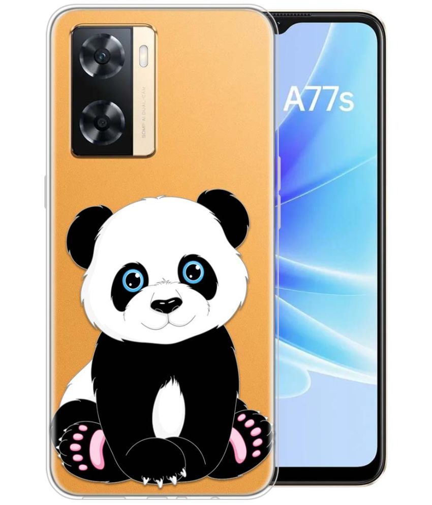     			Fashionury Multicolor Printed Back Cover Silicon Compatible For Oppo A77S ( Pack of 1 )