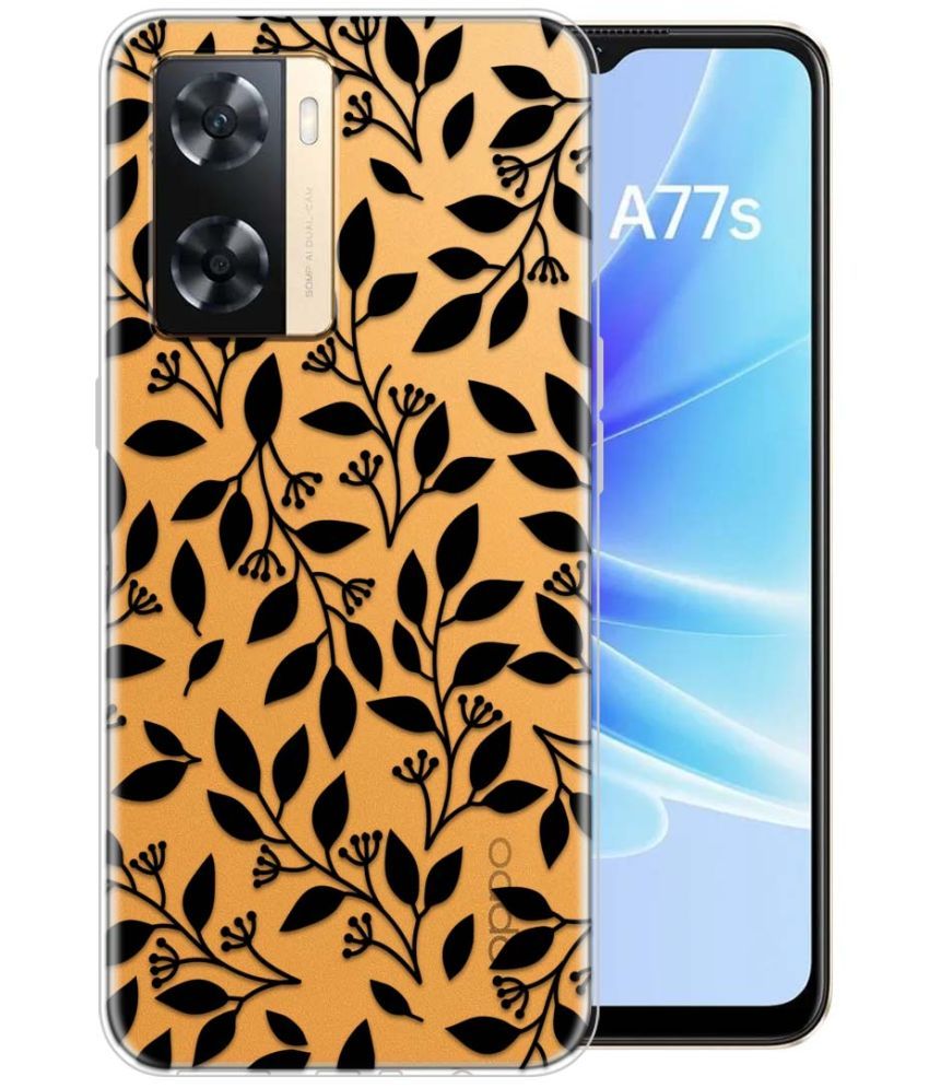     			Fashionury Multicolor Printed Back Cover Silicon Compatible For Oppo A77S ( Pack of 1 )