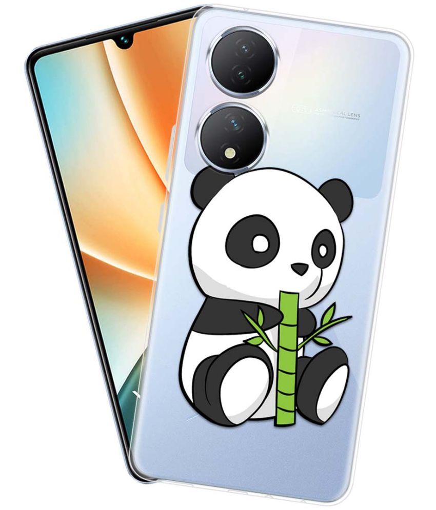     			Fashionury Multicolor Printed Back Cover Silicon Compatible For Vivo Y100 5G ( Pack of 1 )