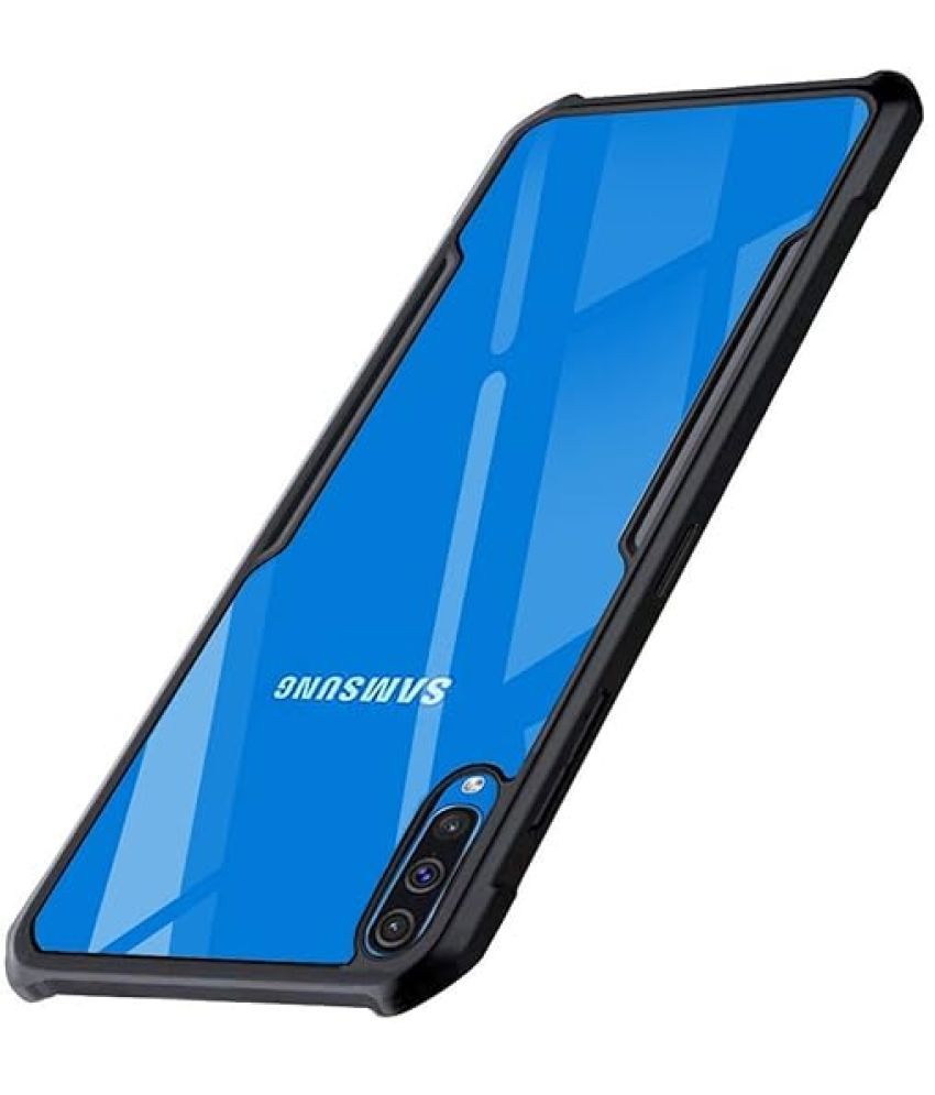     			Kosher Traders Shock Proof Case Compatible For Polycarbonate Samsung Galaxy A50 ( Pack of 1 )