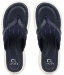 Carlton London Navy Blue Women's Thong Flip Flop