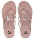 Carlton London Pink Women's Thong Flip Flop