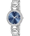 Crestello Silver Metal Analog Womens Watch