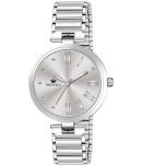 Crestello Silver Metal Analog Womens Watch