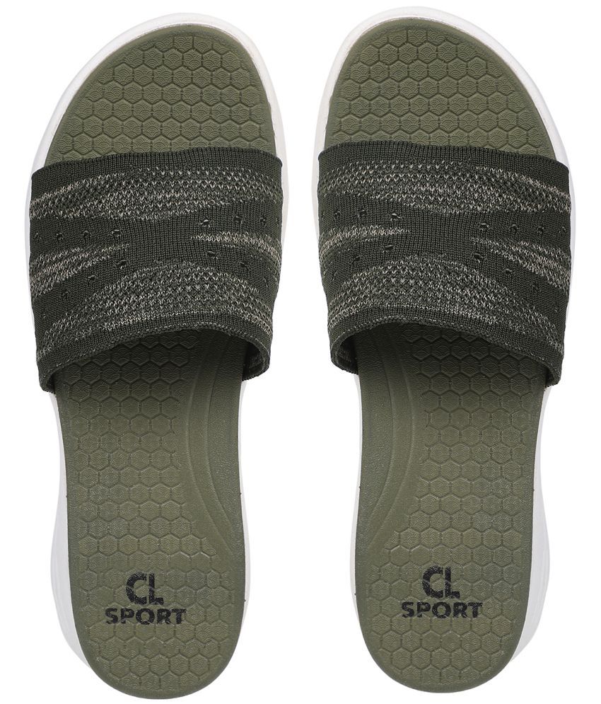     			Carlton London Olive Women's Slide Flip Flop