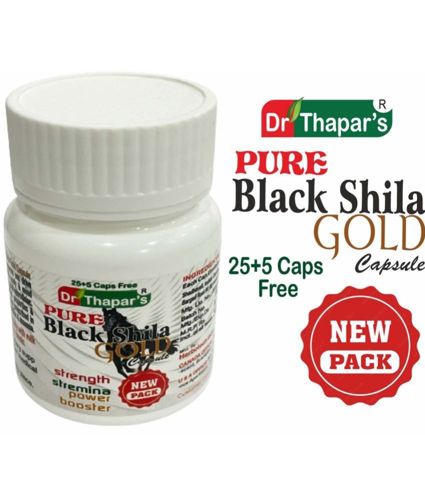     			Dr. Thapar's Black Shila GOLD FULL POWER Capsule 25+5 FREE