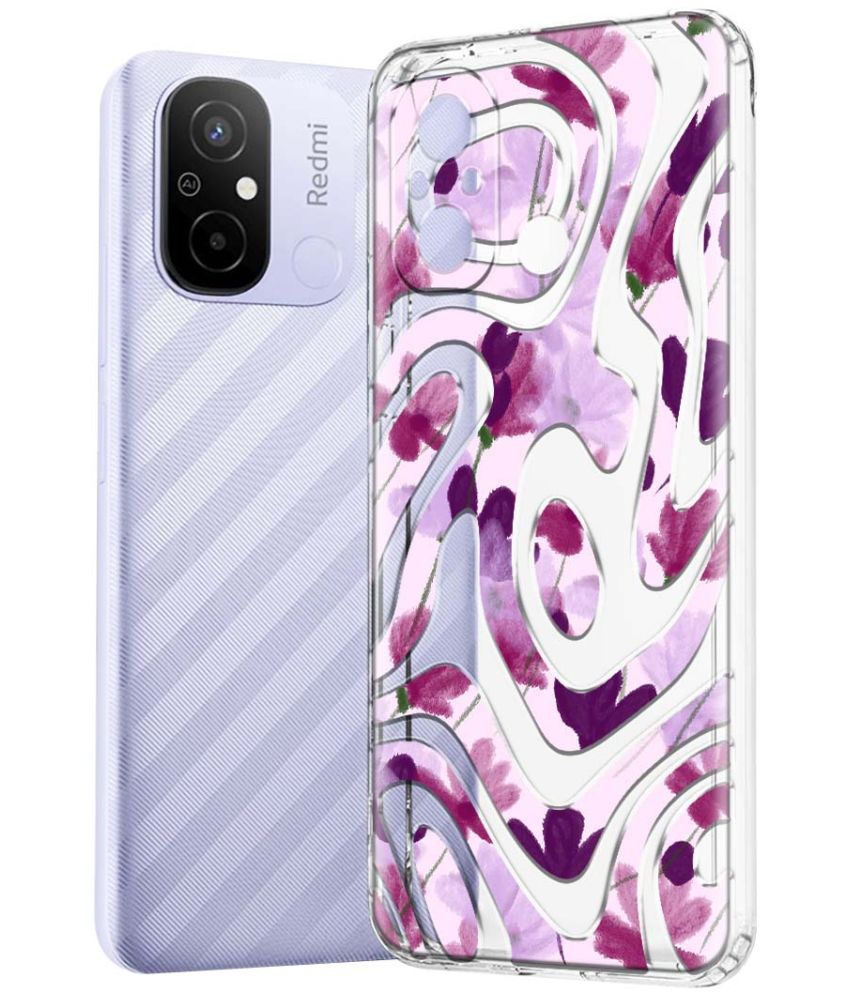     			Fashionury Multicolor Printed Back Cover Silicon Compatible For Redmi 12C ( Pack of 1 )