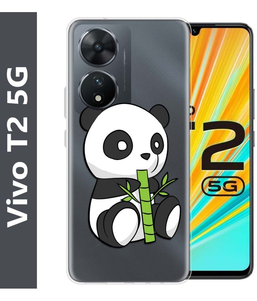     			Fashionury Multicolor Printed Back Cover Silicon Compatible For Vivo T2 5G ( Pack of 1 )