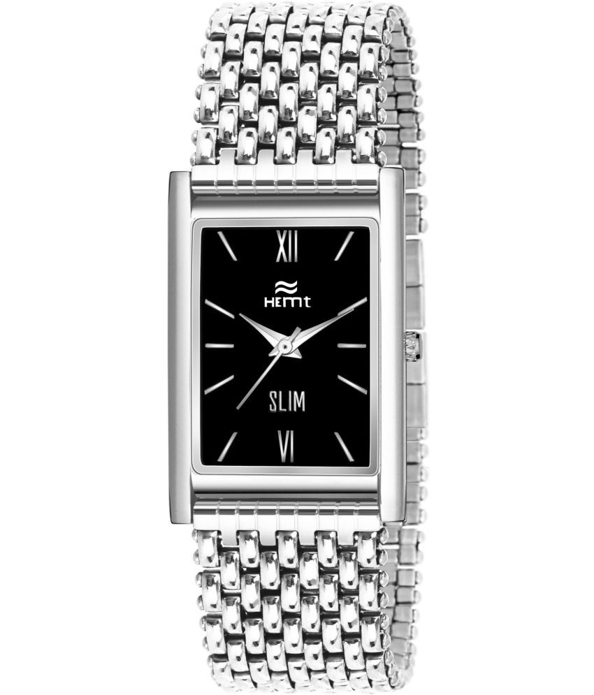     			Hemt Silver Stainless Steel Analog Men's Watch