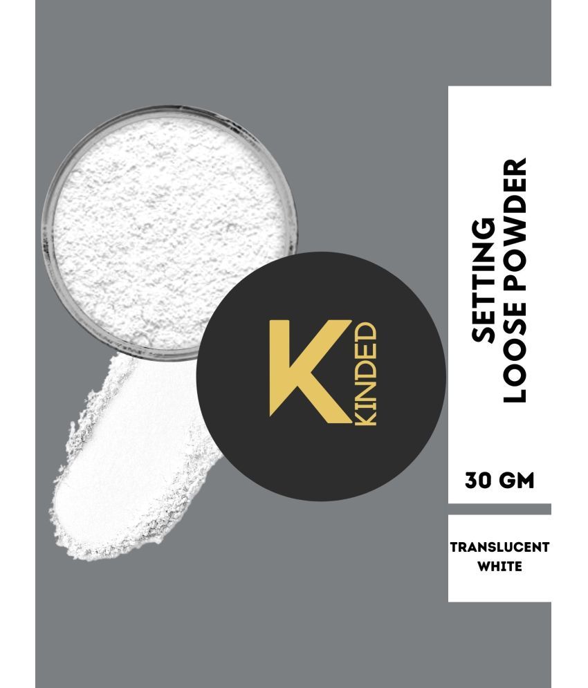     			KINDED Loose Powder Translucent White Fair 30 g