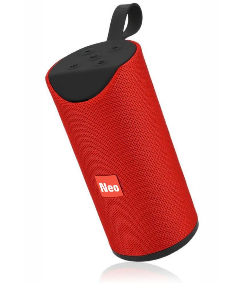     			Neo TG 113 5 W Bluetooth Speaker Bluetooth v5.0 with USB Playback Time 4 hrs Red