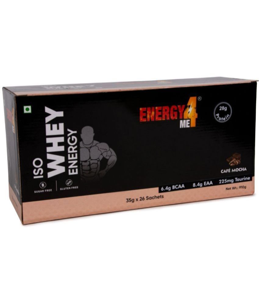     			ENERGY4ME Iso Whey Energy Cafe Mocha Whey Protein ( 910 gm , Coffee Mocha - Flavour )